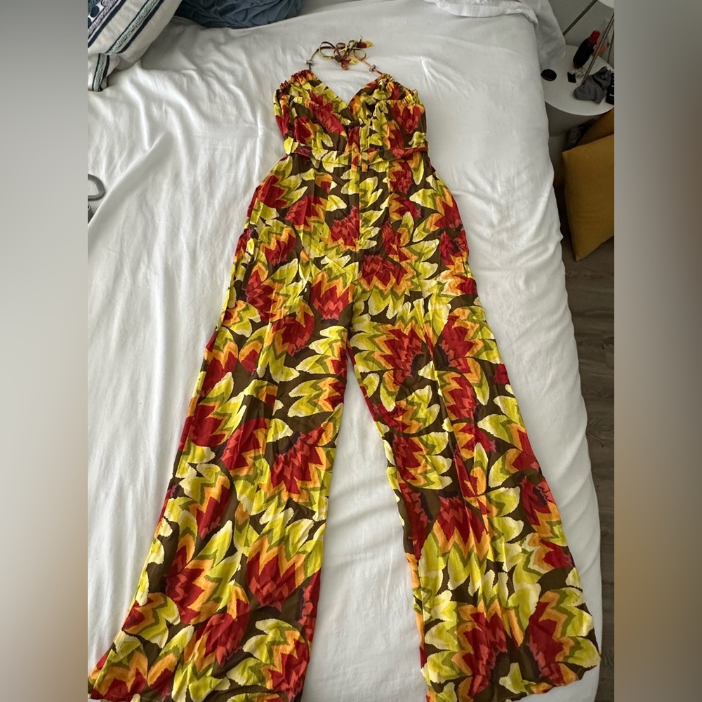 FARM Rio Colorful Patterned Jumpsuit